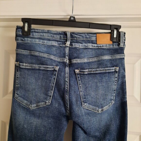 BKE Jeans Womens 28 High Rise Bootcut Parker Distressed Denim Cowgirl Western - Picture 6 of 13